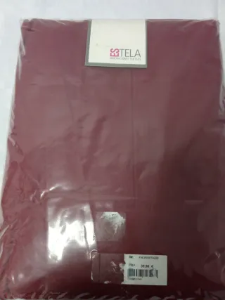 Funda Nórdica Combi Lisos 150x220 Cm color vino