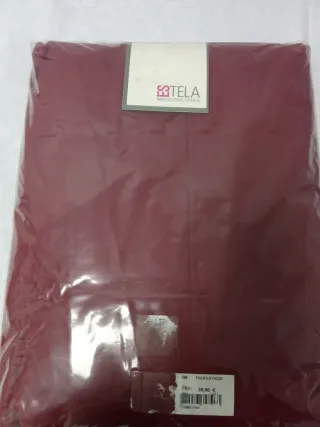 Funda Nórdica Combi Lisos 150x220 Cm color vino