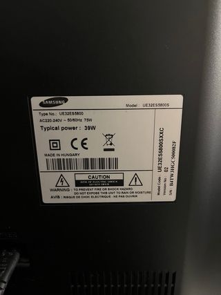 TV Samsung LED 32”