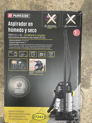 Aspirador Parkside a Batería No incluye bateria