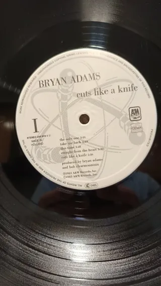 Bryan Adams – Cuts Like a Knife (Vinyl, LP, Album)