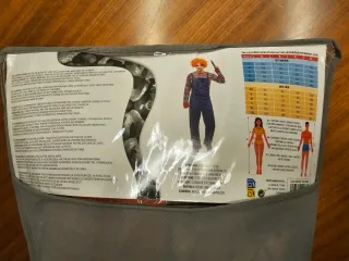 Disfraz Muñeco Asesino Talla S