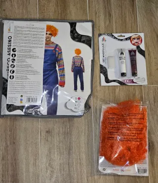 Disfraz Muñeco Asesino Talla S