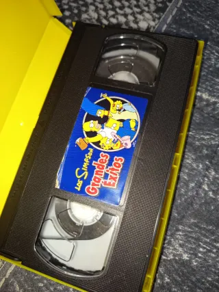 Pack Los Simpson: DVD, VHS y Poster