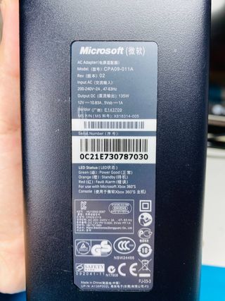 Fuentes de Alimentación Xbox 360 Slim