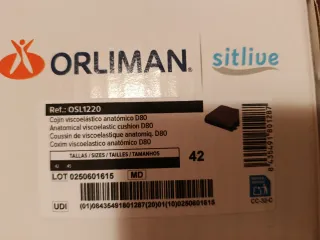 Cojín Orliman Antiescaras