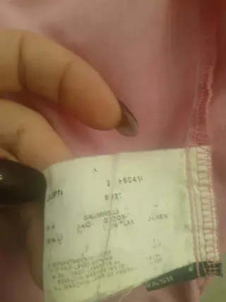 Camicia Uomo Armani Jeans Rosa