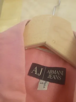 Camicia Uomo Armani Jeans Rosa