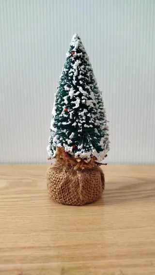 Mini Albero di Natale Innevato