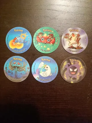 Tazos Pokémon attack 2