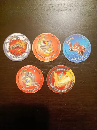 Tazos Pokémon attack 2