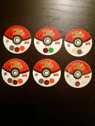 Tazos Pokémon attack 2