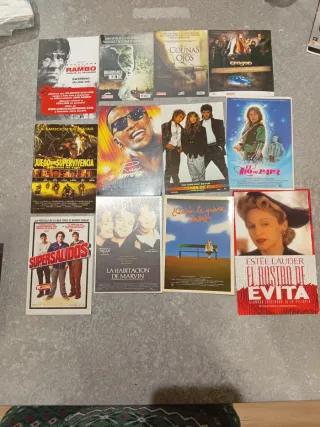 Lote 89 postales, programas etc... De cine