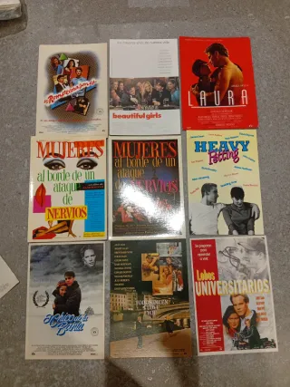 Lote 89 postales, programas etc... De cine