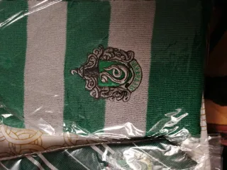 Bufanda, corbata y Parche Slytherin Harry Potter
