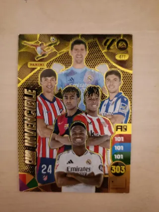 Carta Panini Liga Invencible 24-25