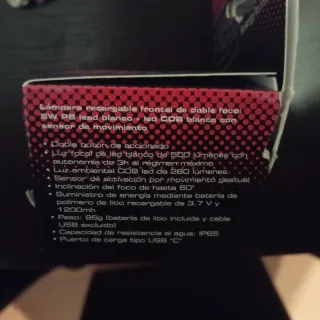 Linterna frontal Cinnetic Twin Focus LED