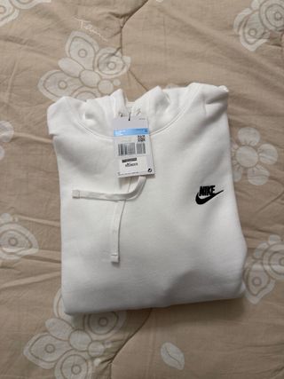 Felpa Nike bianca uomo