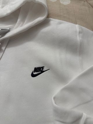 Felpa Nike bianca uomo