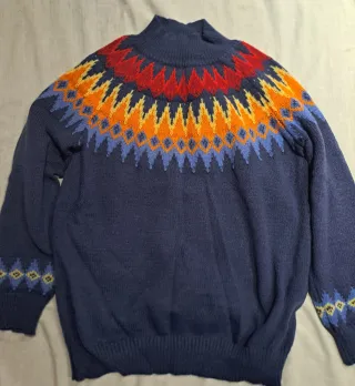 Jersey con estampado geométrico