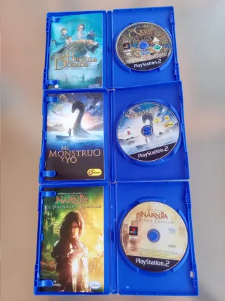 3 Juegos PS2: La Brújula Dorada, Mi Monstruo y Yo,