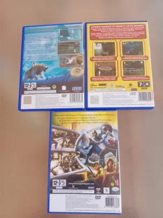 3 Juegos PS2: La Brújula Dorada, Mi Monstruo y Yo,