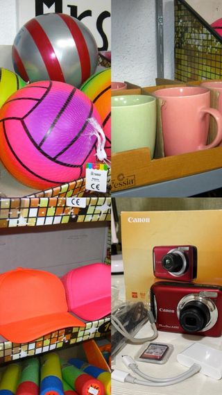 Cámara Digital Canon PowerShot A495 Roja