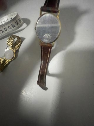 3 Relojes Seiko Oro y Marrón