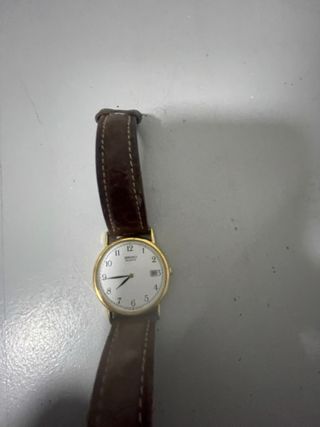 3 Relojes Seiko Oro y Marrón
