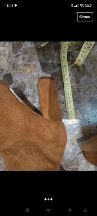 Botas Zara Mujer Talla 36 Marrones