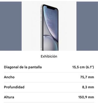 iPhone XR 128 GB Negro