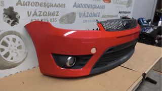 Paragolpes delant Rojo+Calandra Ford Fiesta S/ST