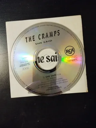The Cramps - She Said CD Promo 1994