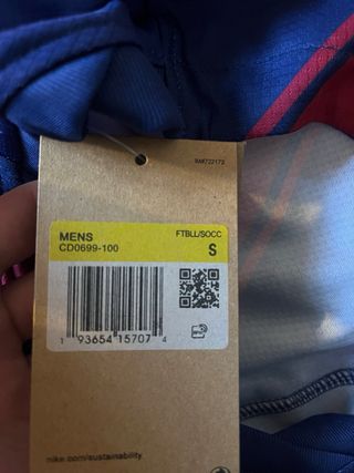 Camiseta Nike Futbol Talla M