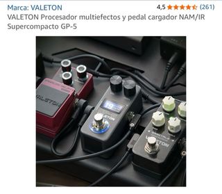 Valeton GP-5 Pedalera Procesador Multiefectos
