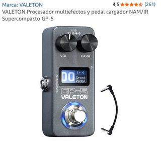 Valeton GP-5 Pedalera Procesador Multiefectos