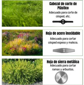 Cortacésped 36V inalámbrico con 2 baterías