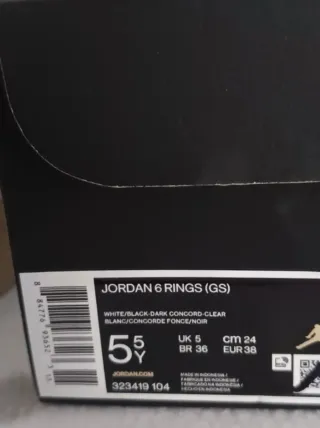 Zapatillas Nike Air Jordan 6 rings