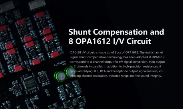 DAC/Preamplificador HiFi Eversolo Z8
