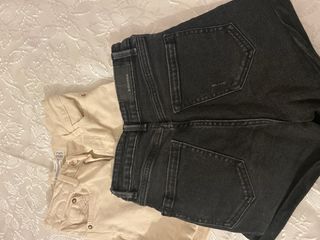 2 Vaqueros Cortos Stradivarius Talla 32