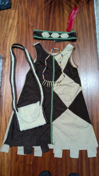 Disfraz India talla 8 años