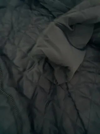 2 Cazadora acolchada azul tres cuartos,9-10 11-12