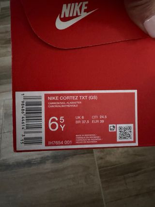 Scarpe Nike Cortez verdi e bianche