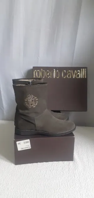 Stivali Roberto Cavalli Tg 39 Pelle