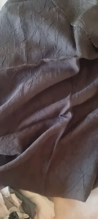 Tela varios trozos de seda arrugada