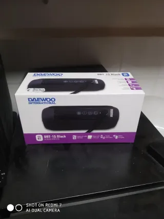 Altavoz Daewoo DBT-15 Black Bluetooth