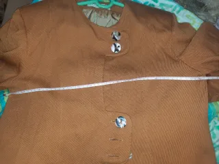 Chaqueta de vestir marrón