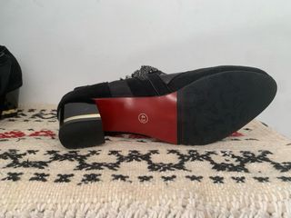 Zapatos de fiesta negros talla 43.