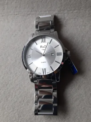 Orologio R&G TIME Quarzo Uomo Argento