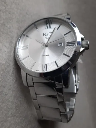 Orologio R&G TIME Quarzo Uomo Argento